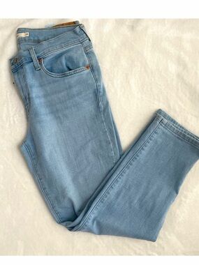 Levi's Washed Light Blue Boyfriend Jeans